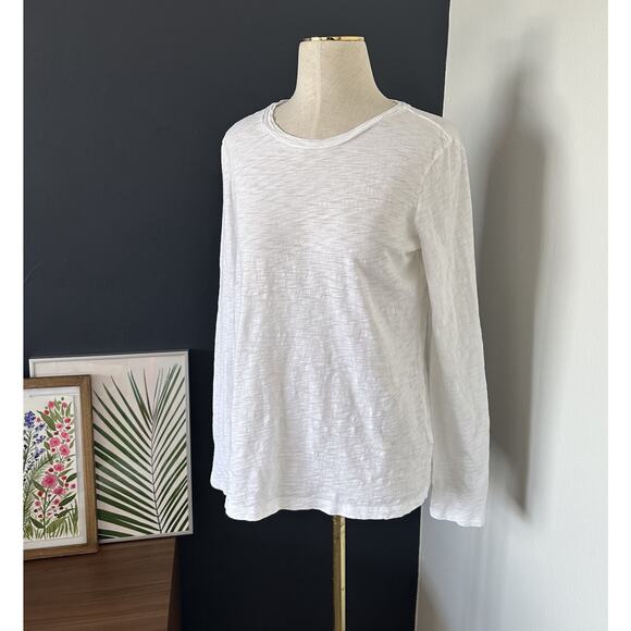 Theory Women’s Long Sleeves Top Pullover Cotton Made In Peru - Picture 2 of 8